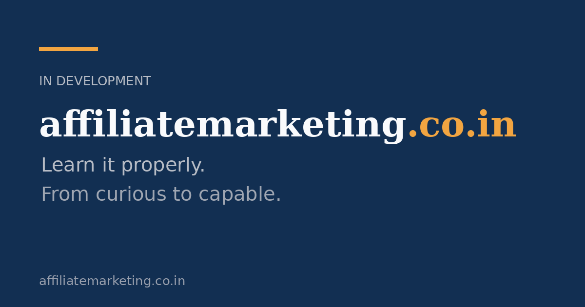 Link preview image for affiliatemarketing.co.in